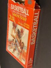 BASKETBALL ATARI 2600 GAME w/BOX CX2624 ATARI UOS RARE picture