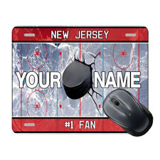 Personalized Custom Name Hockey Team Mouse Pad picture