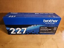Brother GENUINE  TN-227BK High-Yield BLACK Toner Cartridge New Sealed picture