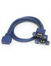 StarTech Cable USB3SPNLAFHD 2Port Panel Mount USB 3.0 Retail picture