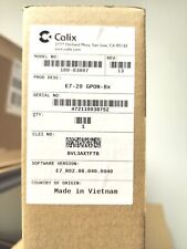 NEW SEALED Calix 100-03007  E7-20 GPON-8X picture