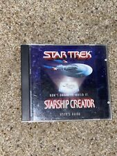 Star Trek - Starship Creator - User's Guide 1998 picture