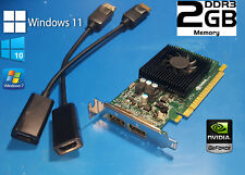 HP Workstations z200 z210 z220 z230 z240 2GB SFF Video Card + HDMI Adapters picture