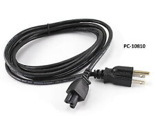 10ft Replacement 3-Pin Laptop/Notebook AC Power Cord / Cable for 3-Prong Charger picture