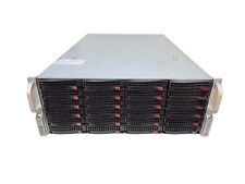 SuperMicro 4U CSE 846 24 Bay LFF Barebone Server Chassis 2x PWS-920P-SQ picture