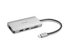 Kensington 5-Port USB Type C Mobile Driverless Hub - Black, Silver picture