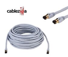 Cat8 SFTP High Speed Ethernet Patch Cord 2GHz LAN Wire 0.5FT-75FT Gray Multi LOT picture