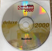 Vintage Quicken deluxe 2000 Macintosh picture