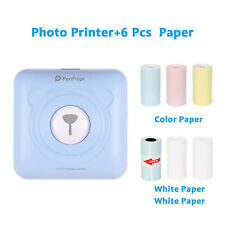 PeriPage A6 Portable Wireless Bluetooth Mini Printer Phone Photo For Android IOS picture