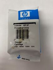 NEW SEALED GENUINE HP 97 Tri Color Ink Cartridge C9363W C9363WN No Box Sold As. picture