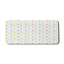 Ambesonne Vintage Abstract Rectangle Non-Slip Mousepad, 35