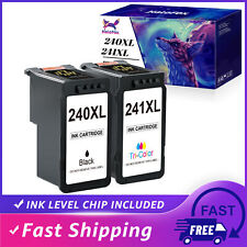 2 Pack PG 240XL CL 241XL Ink Cartridges for Canon PIXMA MG and MX Series Printer picture