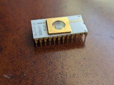 Vintage Intel C2716 (2716) 16K-Bit (2048 x 8) EPROM Chip (Gold White Ceramic) picture
