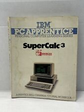 IBM PC Apprentice SuperCalc3 Personal Computer Learning Series picture