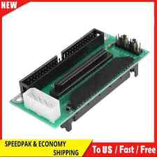 SCSI SCA 80Pin to 68Pin to 50Pin IDE Hard Disk Adapter Converter Card Board picture