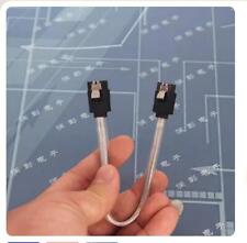 Mini Host SATA Data Cable 20CM Dual Straight Head Ultra Short & Soft Parts picture