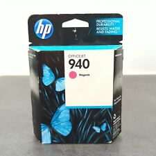Genuine HP Office Jet 940 Magenta Red Ink Exp 1/13 NEW SEALED picture