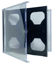STANDARD Double CD Jewel Case with Tray 10.4mm (2 CD) Lot picture