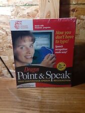 1997 Vintage Dragon Systems Point n Speak True Continuous Speech Recognition new picture