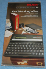 1988 Laser Compumate 2 Electronic Organizer Advertising Fold-Out Brochure Specs picture
