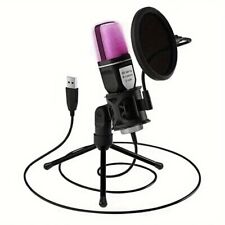 RGB Type Music Record Studio Live Streaming Podcast Broadcasting Recording Equip picture