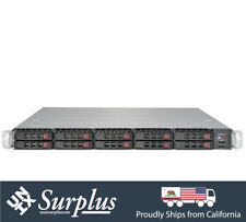 1U Server X9DRD-iT+ Single Xeon E5-2667 V2 32GB 1TB HD 2x10GBe-T 1x SATA Cable  picture