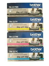 Genuine Brother TN227 Full CMYK High Yield Toner Set HL L3210CW L3230CDW L3290DW picture