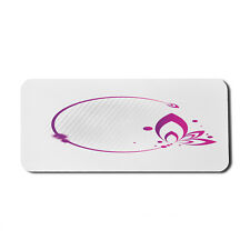 Ambesonne Wild Floral Rectangle Non-Slip Mousepad, 35
