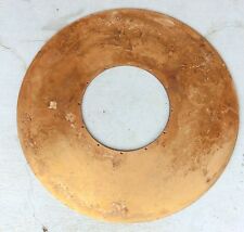 IBM/Burroghs 5mb Disk Platter ???? **Extremely Rare**Gold Plated MUSEUM Grade picture