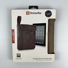 XtremeMac Xtreme Mac Brown Vintage Sleeve for New iPad + iPad 2 NEW IN BOX picture