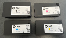 Genuine New HP 962 3YQ25AN Black Color 4PK 3HZ99A 3HZ96A 3HZ98A 3HZ97A Exp 2025 picture