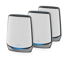 Netgear RBK853-100NAR AX6000 Wireless TriBand System 3Pack Certified Refurbished picture