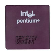 Intel Pentium 90, SX968, A80502-90 , vintage CPU, GOLD picture
