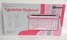Pink Typewriter Keyboard PrimeConnect VIRAL Bluetooth Wireless NEW IN BOX picture