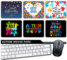 Autism Awareness #1 - MOUSE PAD -Puzzle Piece Autistic Child School Teacher Gift picture