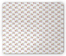 Ambesonne Pastel Floral Mousepad Rectangle Non-Slip Rubber picture