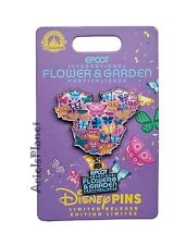 2024 Disney Parks Flower & Garden Festival Minnie Butterflies Allover LR Pin picture