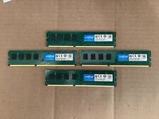 LOT OF 4 CRUCIAL 8GB PC3-12800 DDR3-1600 PC MEMORY CT102464BD160B.C16FPD V5-1(38 picture