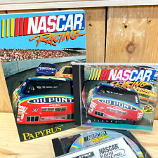 Vintage PC Game NASCAR Racing Papyrus Sierra CD-ROM 1996 w/ manual +Road Racing picture