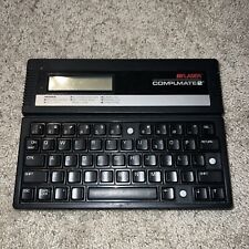 1L Vintage Laser Compumate2 Spell Check Calculator Phone Directory Missing keys picture