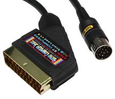 Atari ST High Quality RGB Scart Lead Video Cable TV AV Lead 2mtr picture