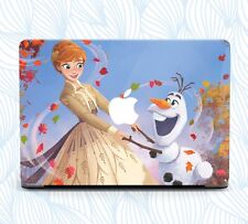 Disney Frozen Anna and Olaf hard macbook case for Air Pro 13