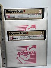 Computer Associates SuperCalc3 Spreadsheet 1984 SORCIM Release 2 picture