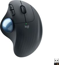 Logitech Ergo M575 Wireless Trackball Mouse - Dual Connectivity - Graphite picture