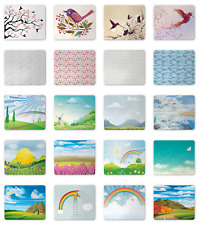 Ambesonne Clouds Pattern Mousepad Rectangle Non-Slip Rubber picture