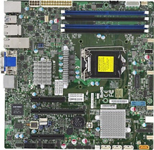 Motherboard Micro ATX DDR4 LGA 1151 X11SSZ-TLN4F-O picture