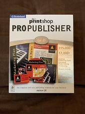 Broderbund - The Print Shop Pro Publisher (Version 20) - UNOPENED/UNUSED picture