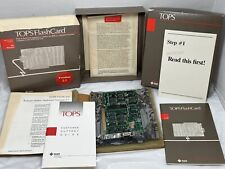 Vintage TOPS FlashCard Plug-in Card, Disk, Manual & Box by Sun Microsystems v2.1 picture