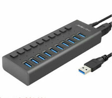 Acasis 10-port USB 3.0 Splitter With Power Supply Multi-interface Expansion HUB picture
