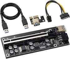 2-10 PACK PCI-E 1x to 16x USB3.0 GPU Riser Extender Adapter Card Ver010S 9S Plus picture